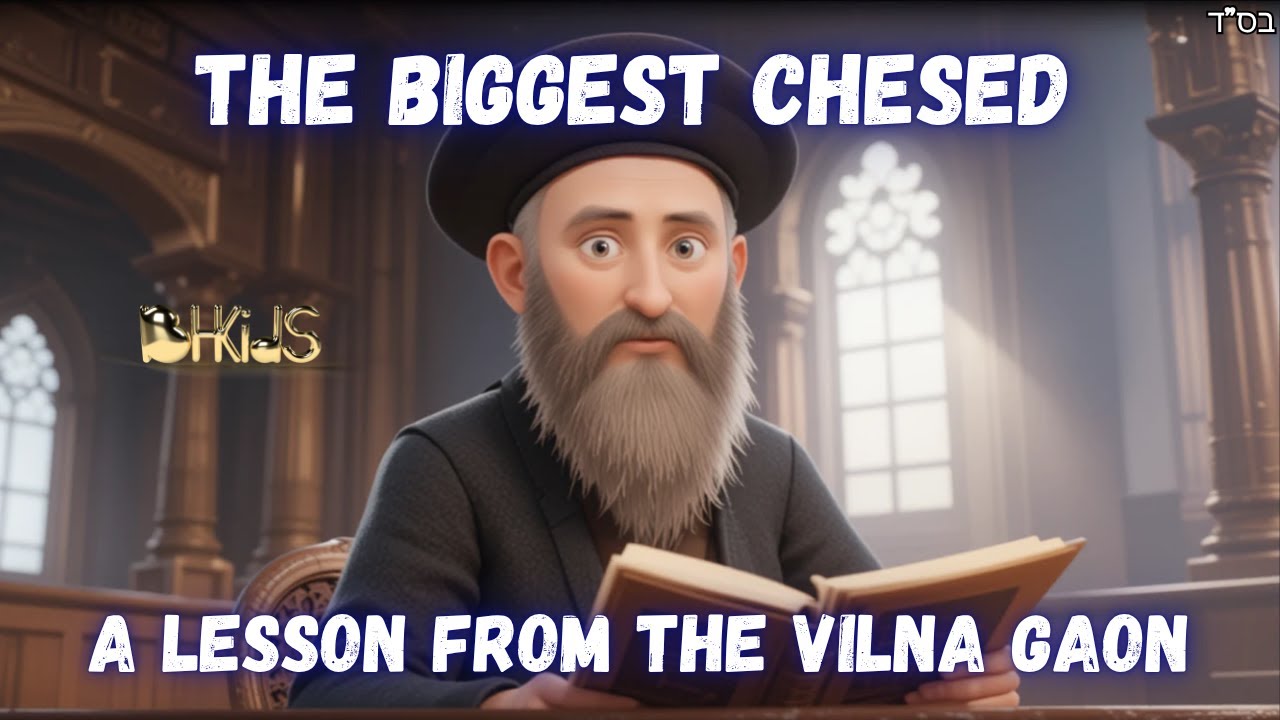 Every Second Counts! A Special Lesson from the Vilna Gaon 📖👼 ✨ | TORAH FOR KIDS AI