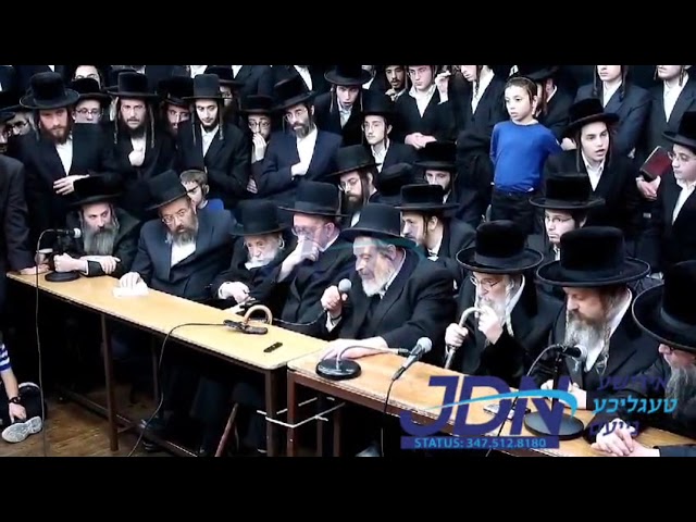 Coronation Of Second Son Of The Skulener Rebbe As New Rebbe - Elul 5784