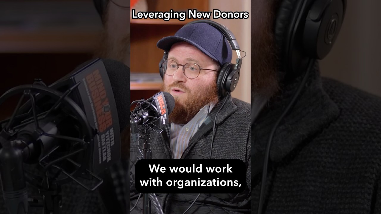 Leveraging New Donors - Moshe Hecht, Founder & CEO of Hatch #fundraising #digitalmarketing #shorts