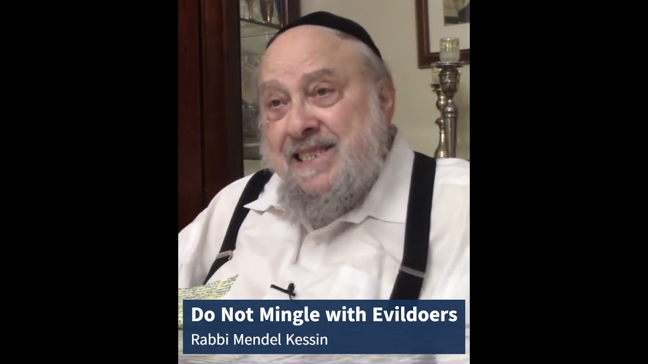 Do Not Mingle With Evildoers! @TorahThinking #evil #goodvsevil #good #spirituality #hidabroot #trump