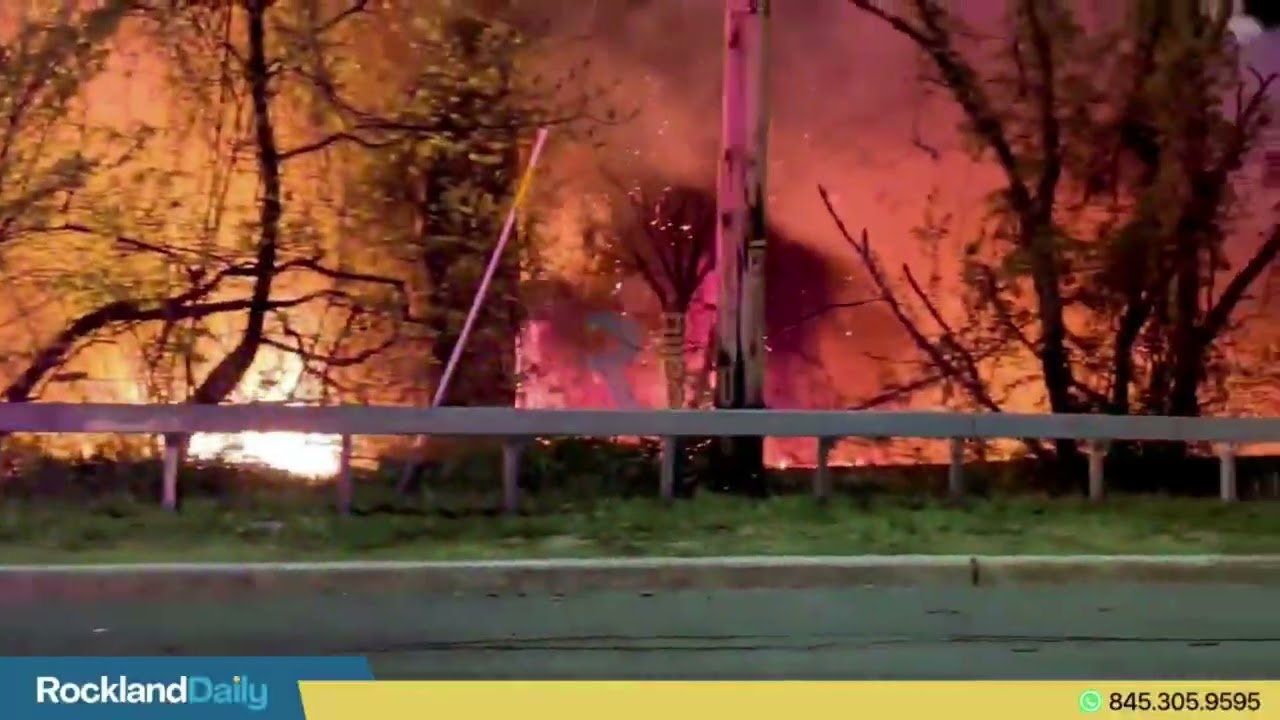 Fire on Samsondale Avenue in West Haverstraw