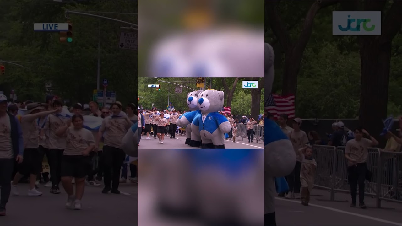 Camels at the Israel Day Parade??🐫💥Straight up rocked Fifth Ave.🔥