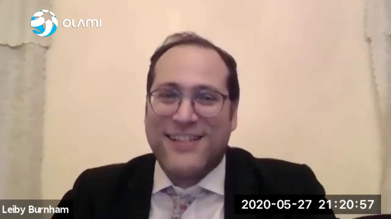 The Shabbat Table - May 27 - with Guest Leiby Burnham
