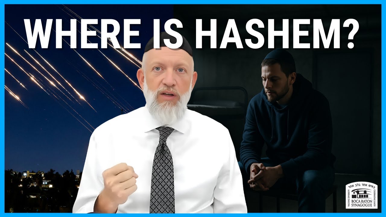 Finding Hashem in the PAIN | Words of strength from Rabbi Efrem Goldberg