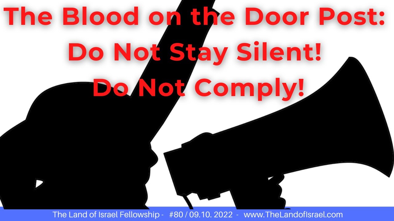 Do Not Stay Silent! Do Not Comply! - Jeremy Gimpel: The Land of Israel Fellowship