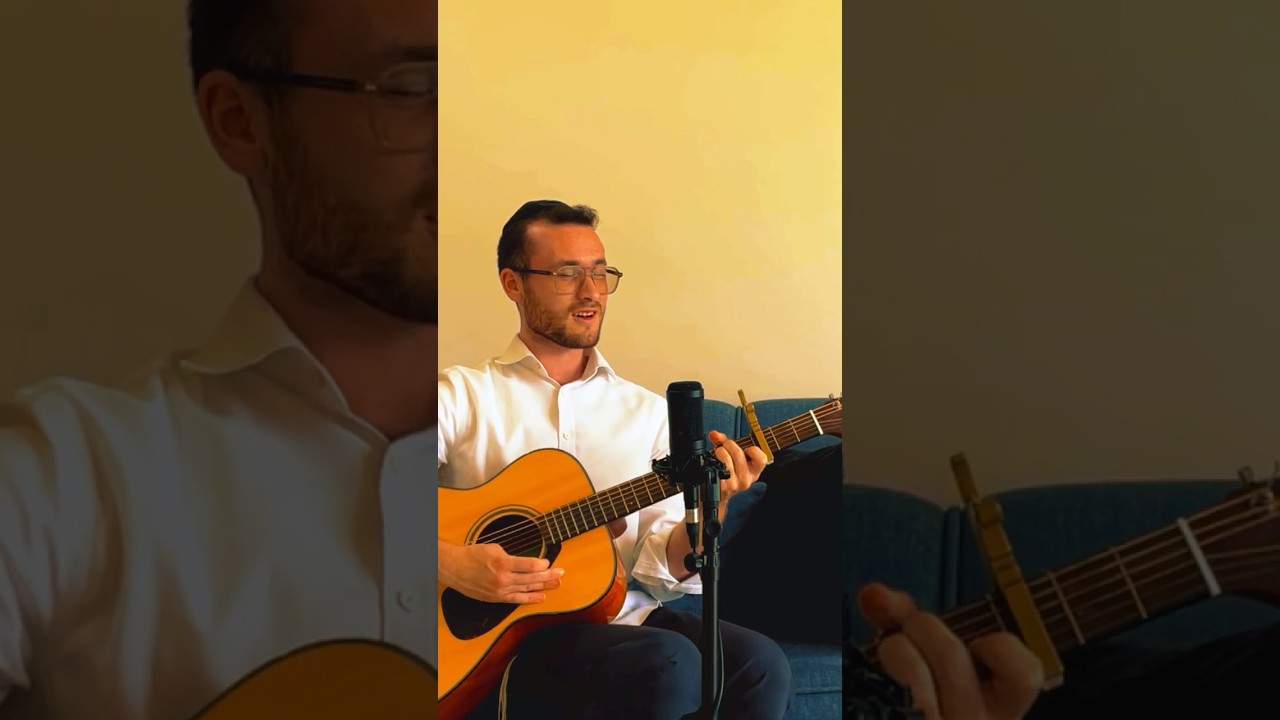 Adored - Cover by Zevi #shorts #fyp #nissimblack #jewishmusic #cover #singer #voice #israel #music