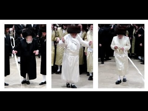 חלק ב' שמחת חתונה בחצר תולדות אהרן טאהש קרעטשניף--מצוה טאנץ