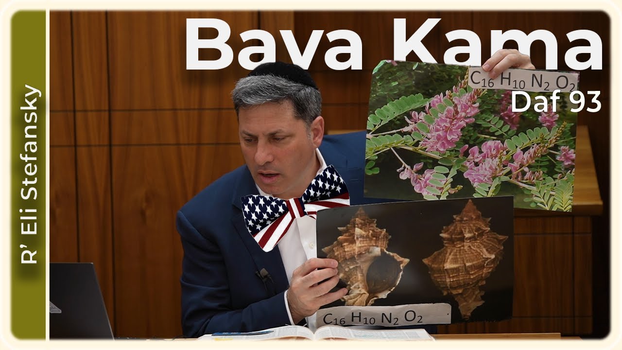Daf Yomi Bava Kama Daf 93 by R’ Eli Stefansky