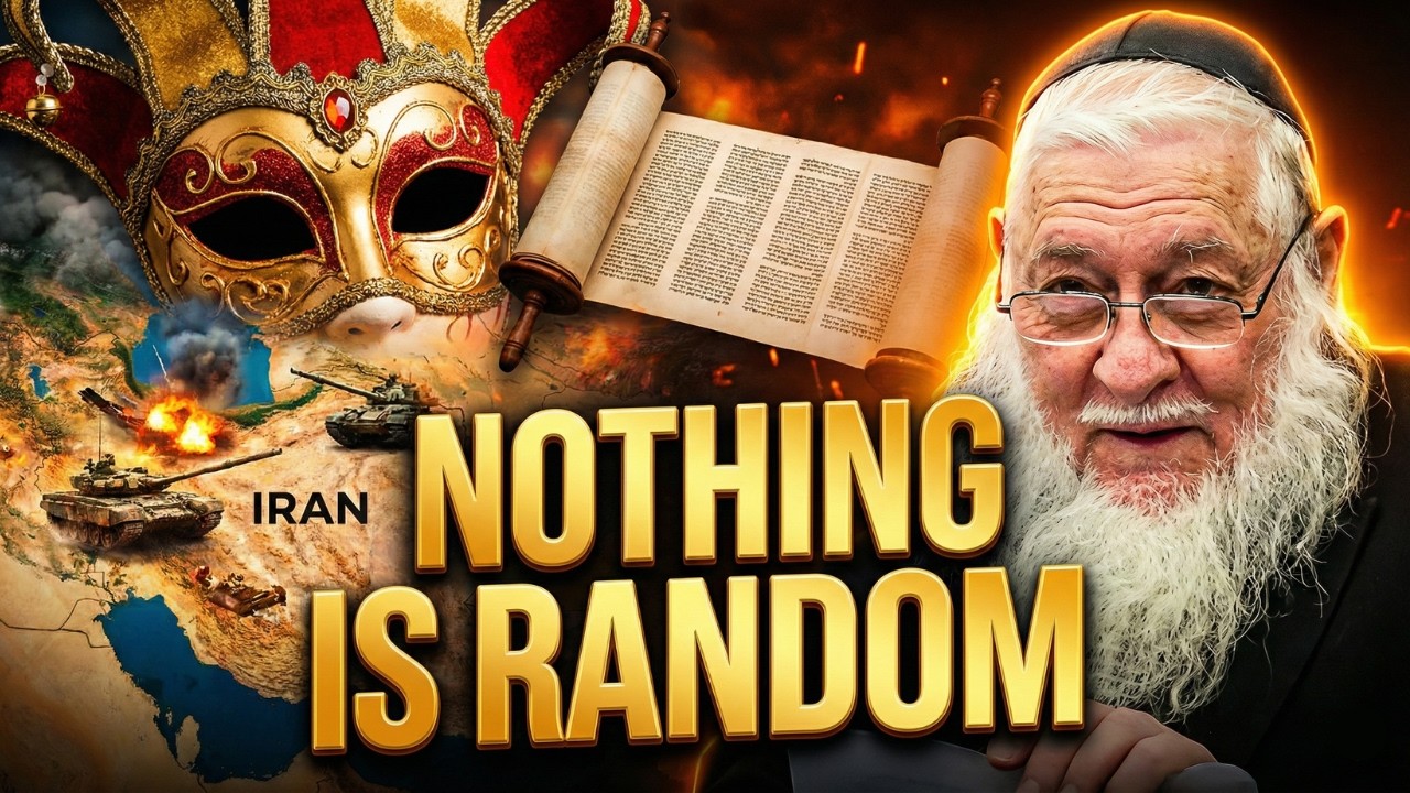 Iran, Amalek & Purim: Nothing Is a Coincidence - A Moving Interview With Rabbi Leff: Living Inspired