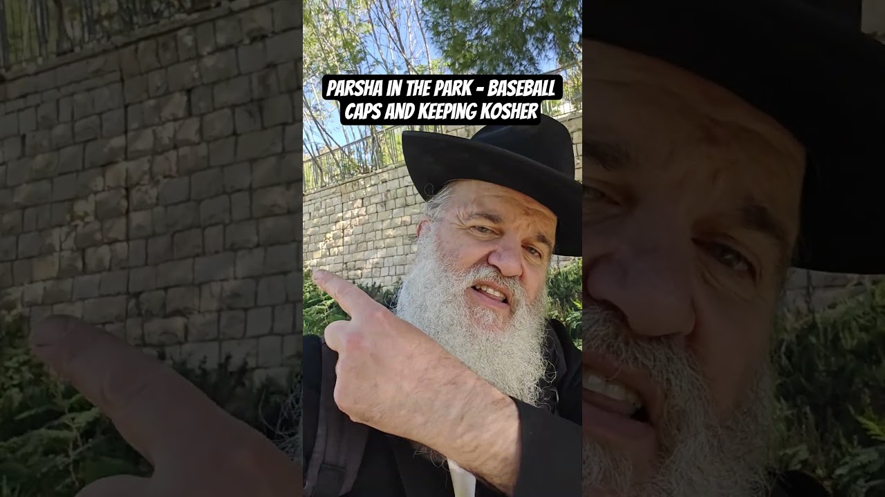 Parsha in the Park - Baseball caps and keeping kosher