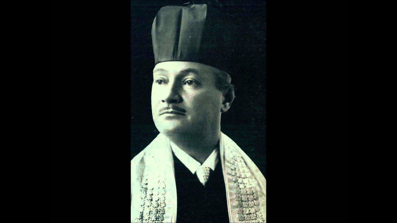 Cantor David Koussevitzky Live Ribono Shel Olam Sefiras Haomer