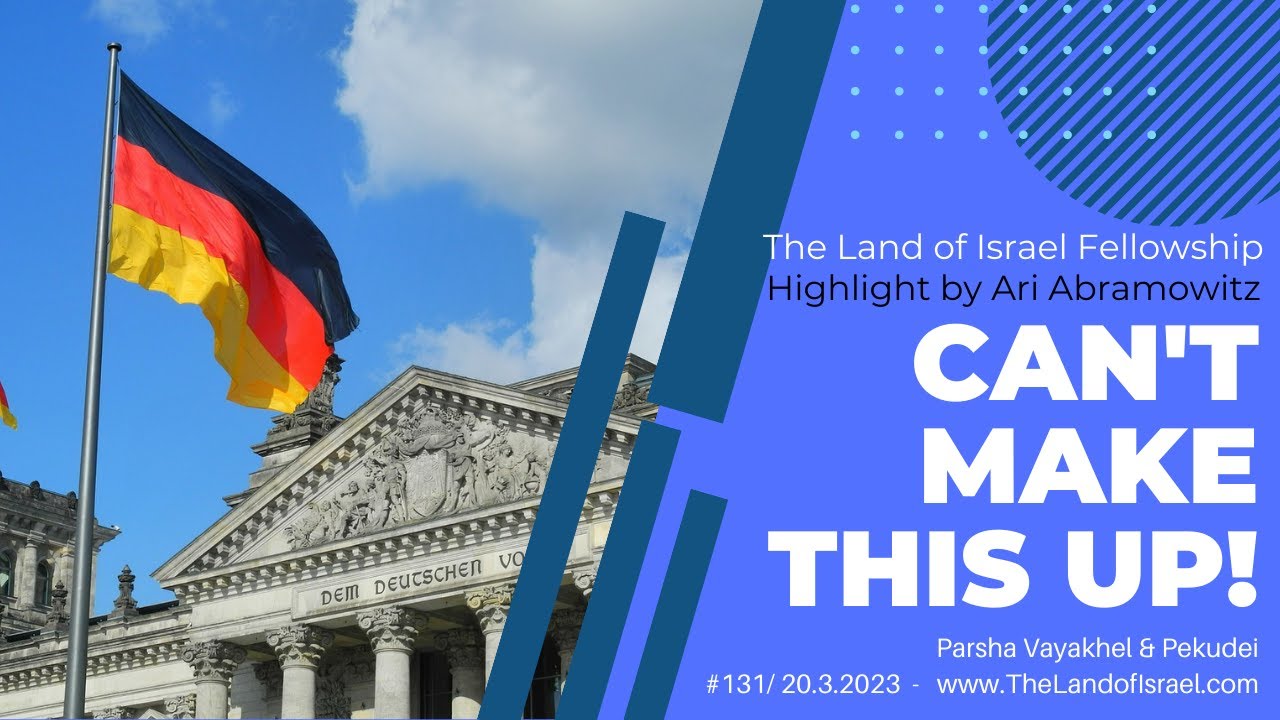 Can't Make This Up! - Ari Abramowitz: The Land of Israel Fellowship