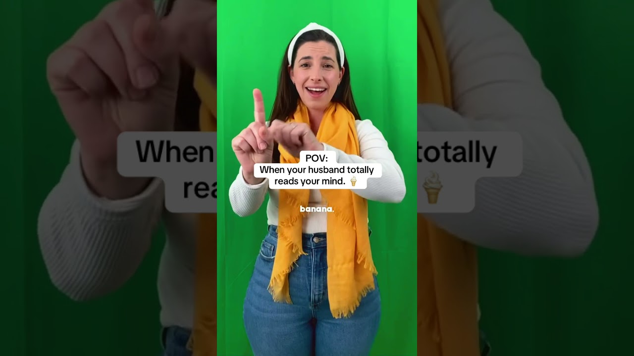 Does your husband always read your mind like this? #marriagehumor #youtubeteacher #asl