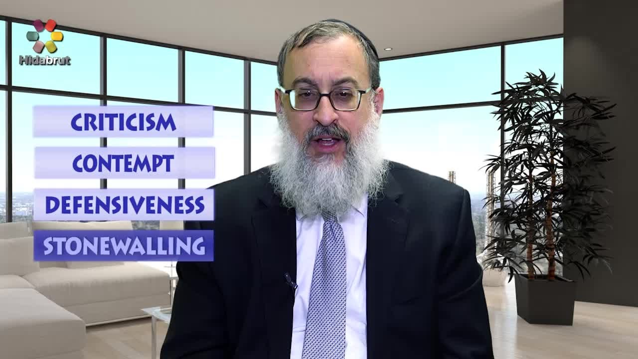 How to Argue without Hurting the Marriage - Rabbi Daniel Schonbuch