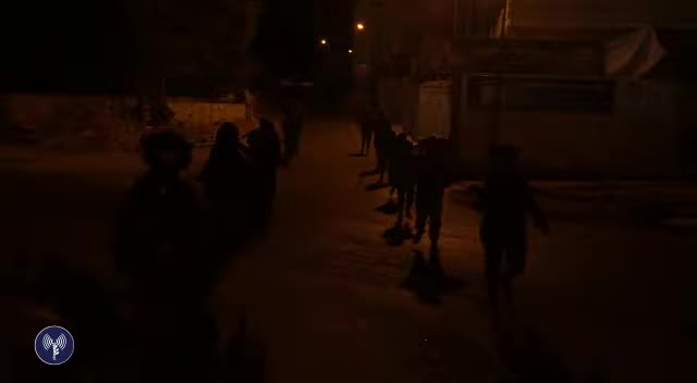 IDF soldiers operating in Hebron