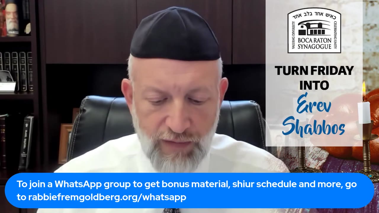 Turn Friday into Erev Shabbos #119 -  Erev Shabbos Begins on Motzei Shabbos