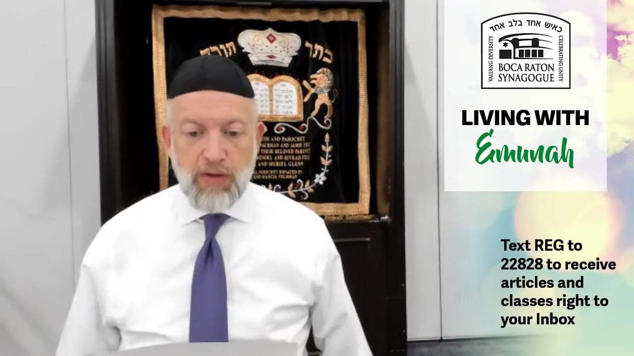 Living With Emunah (Part 221) - Happiness Within Sadness
