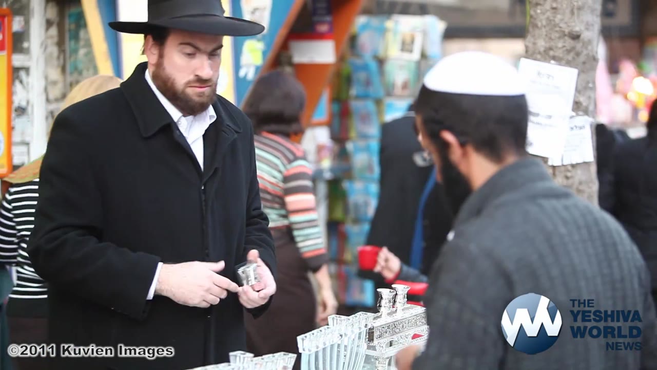 Erev Chanukah in Jerusalem