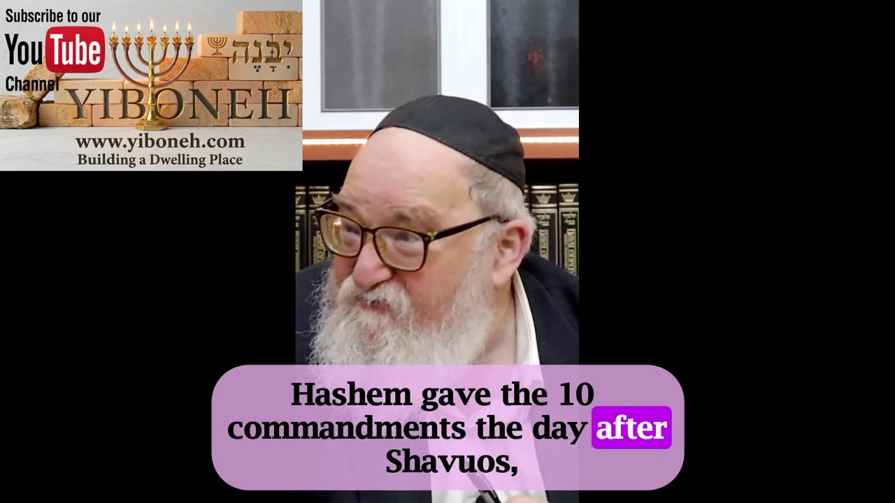 Rav Breitowitz: Shavuot and Why Moshe Asked for an Extra Day