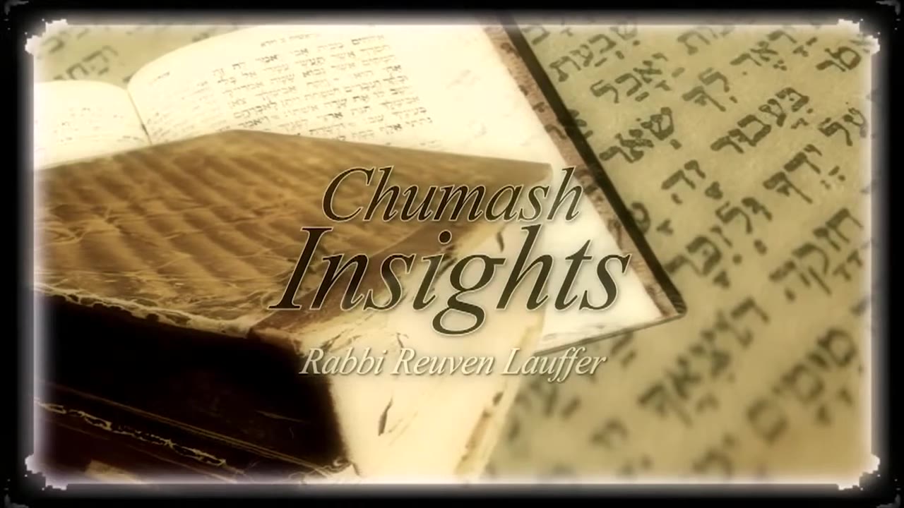 Rabbi Reuven Lauffer - Chumash Insights: Parshat Haazinu - Part 1