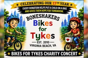 615 Family Reunion Boneshakers Bikes 4 Tykes Charity Concert
